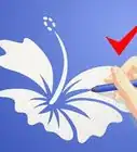 Draw a Cartoon Hibiscus Flower