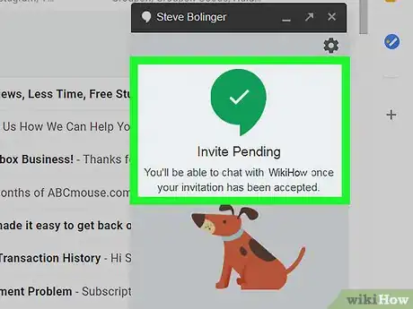 Image titled Chat in Gmail Step 7
