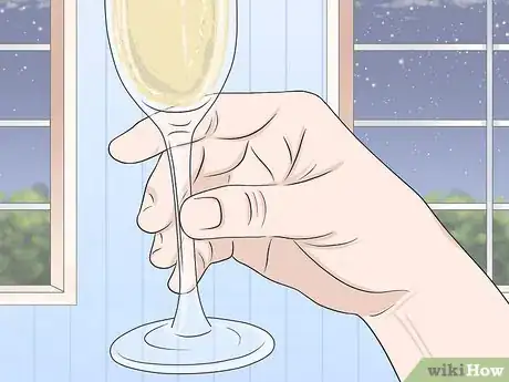 Image titled Hold a Champagne Glass Step 1