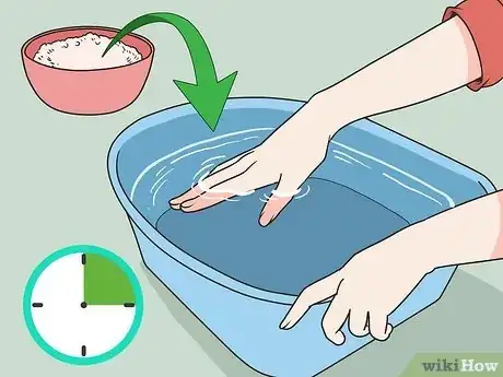 Image titled Soak an Ingrown Toenail Step 1