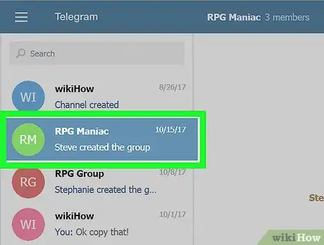 Image titled Invite Someone to a Group on Telegram on PC or Mac Step 3