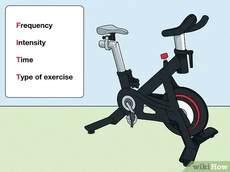 Image titled Do a Cardio Workout on Exercise Bikes Step 1