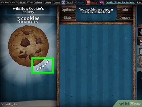 Image titled Get the True Neverclick Shadow Achievement on Cookie Clicker Step 10