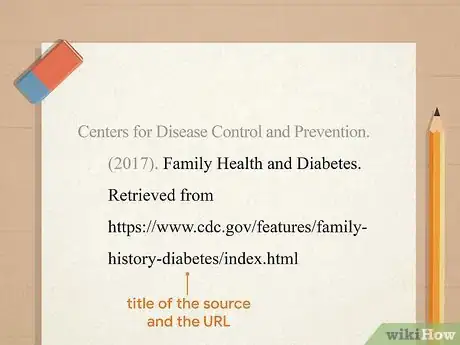 Image titled Cite the CDC in APA Step 2