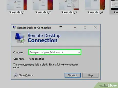 Image titled Log In to a Terminal Server with Remote Desktop Client Step 4