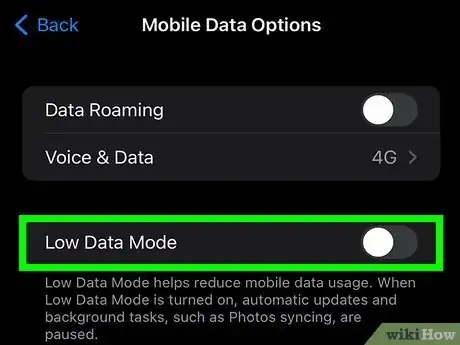 Image titled Turn Off Low Data Mode Step 4