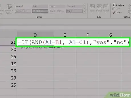 Image titled Use If‐Else in Excel Step 7