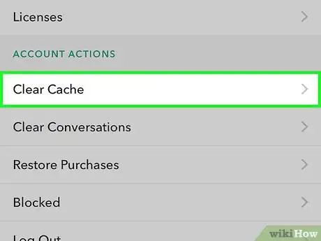 Image titled Free Up Space on Snapchat Step 4