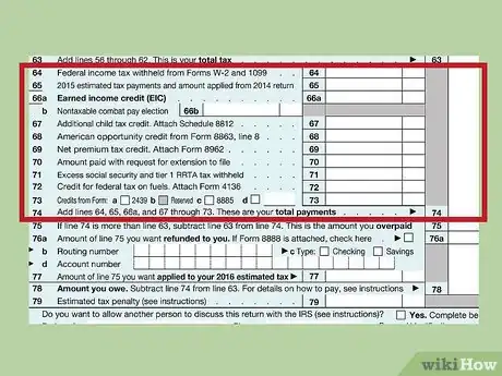 Image titled Fill out IRS Form 1040 Step 23