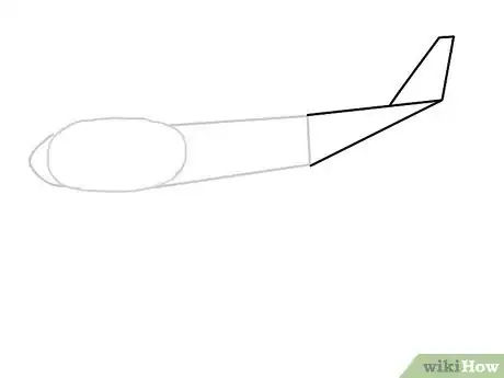 Image titled Draw a Plane Step 3