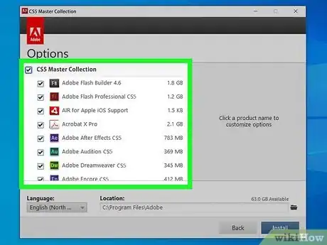 Image titled Install Adobe Creative Suite 5 Step 7