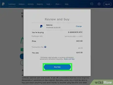 Image titled Buy Bitcoin on PayPal Step 16