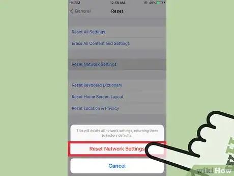 Image titled Reset WiFi on an iPhone Step 5