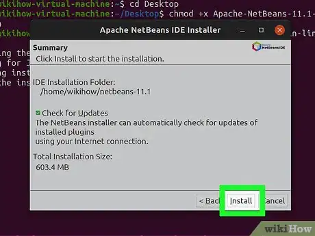 Image titled Install Netbeans on a Linux Step 13