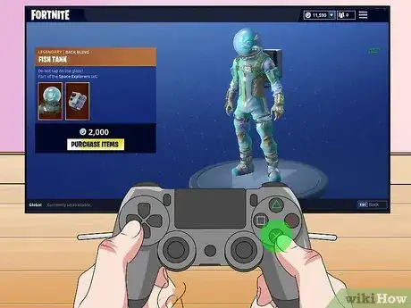 Image titled Get Fortnite Skins on PS4 Step 6