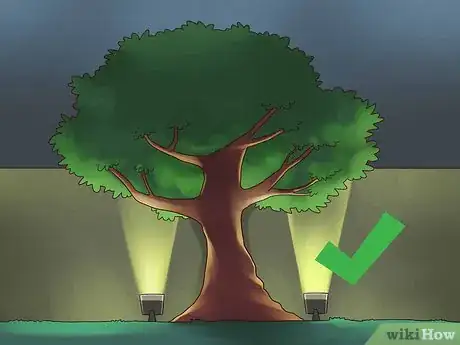 Image titled Accent Trees With Outdoor Lighting Step 2