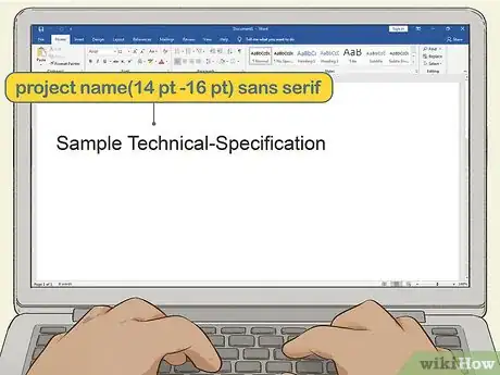 Image titled Write a Technical Specification Step 1