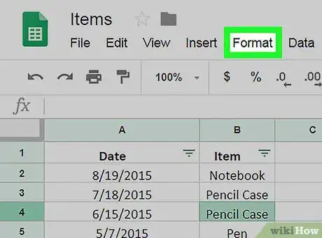 Image titled Highlight Every Other Row on Google Sheets on PC or Mac Step 3