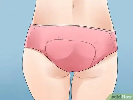 Image titled Prevent Pads from Leaking While on Your Period Step 5