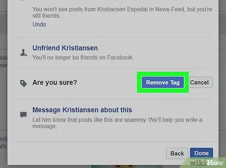 Image titled Untag Yourself on Facebook Step 16