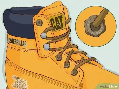 Image titled Identify Genuine Caterpillar Boots Step 7