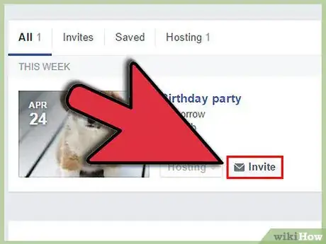 Image titled Invite Friends to an Event on Facebook Step 19