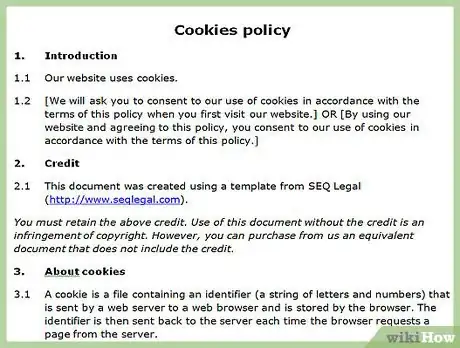 Image titled Create a Website Cookie Policy Step 5