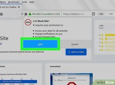 Image titled Block Websites on Firefox Step 4