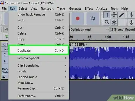 Image titled Change a Mono Track Into Stereo Track Using Audacity Step 14