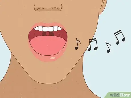 Image titled Stop Yawning when Singing Step 1