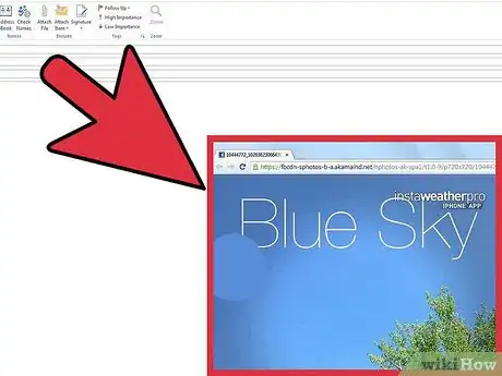 Image titled Add a Picture to an Outlook Email Step 4