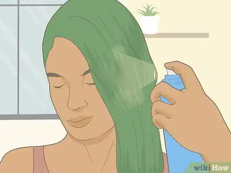 Image titled Keep Green Hair from Fading Step 12