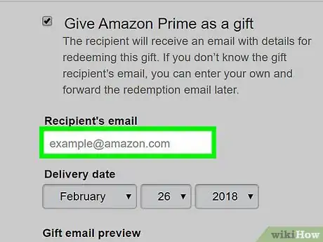 Image titled Give Amazon Prime As a Gift Step 5