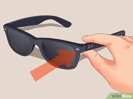 Image titled Tell if Ray Ban Sunglasses Are Fake Step 5