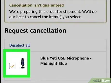 Image titled Cancel an Order on Amazon Step 11