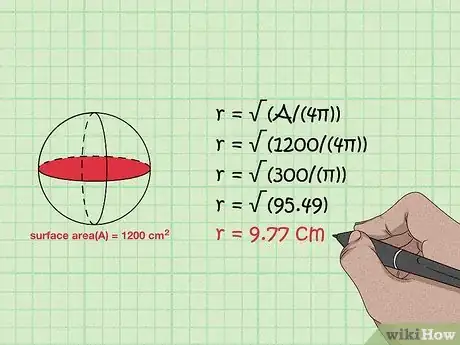 Image titled Find the Radius of a Sphere Step 4