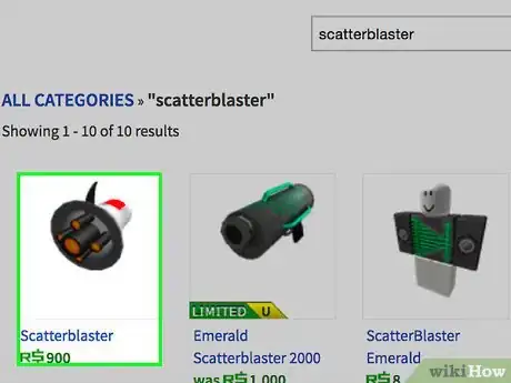 Image titled Be Successful in Catalog Heaven in Roblox Step 6