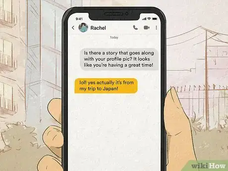 Image titled Start a Conversation on Bumble Step 1
