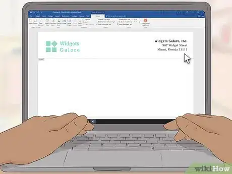 Image titled Make a Letterhead Step 12