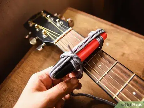 Image titled Make a Capo with Office Materials Step 5