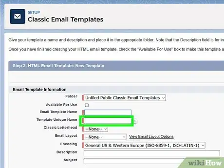 Image titled Create an Email Template in Salesforce Step 12