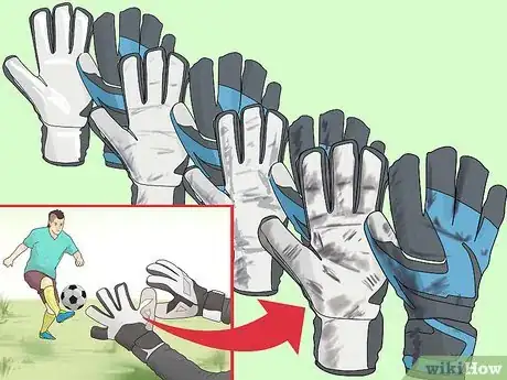 Image titled Size and Take Care of Goalkeeper Gloves Step 8