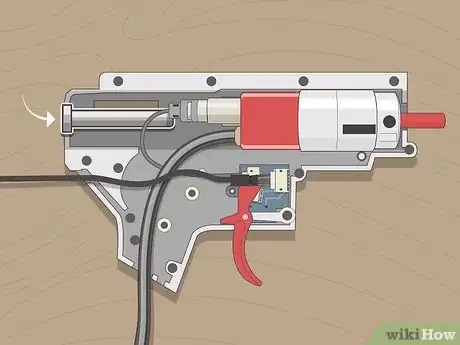 Image titled Convert an Airsoft Gun from an AEG to an HPA Step 11