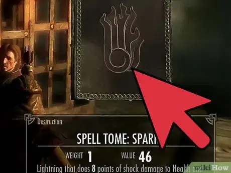 Image titled Get Started As a Mage in Skyrim Step 1