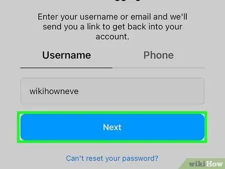 Image titled Reset Your Instagram Password Step 13