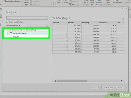 Image titled Copy a Table from a PDF to Excel Step 7