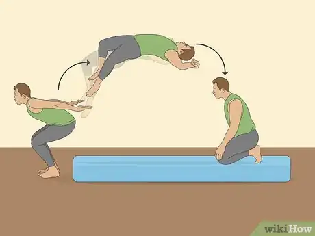 Image titled Backflip off a Raised Platform Step 2