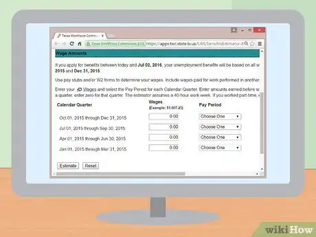 Image titled Calculate Texas Unemployment Benefits Step 3