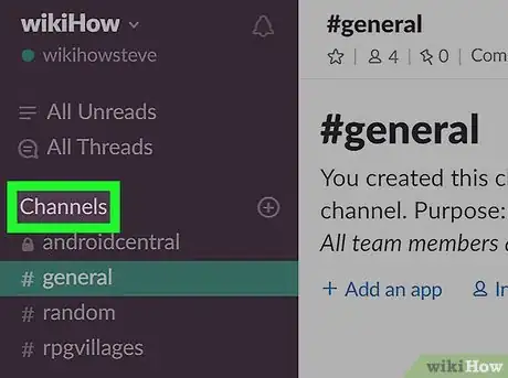 Image titled Unarchive a Slack Channel on PC or Mac Step 2