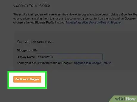 Image titled Start a Blog on Blogger Step 3